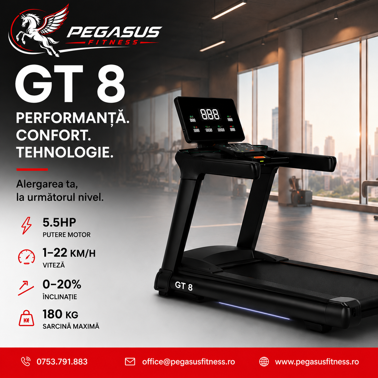 Pegasus GT 8 promo